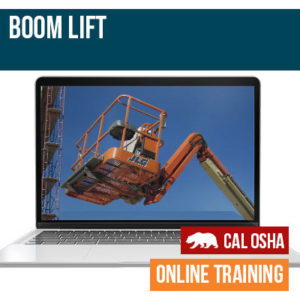 California Boom Lift Training