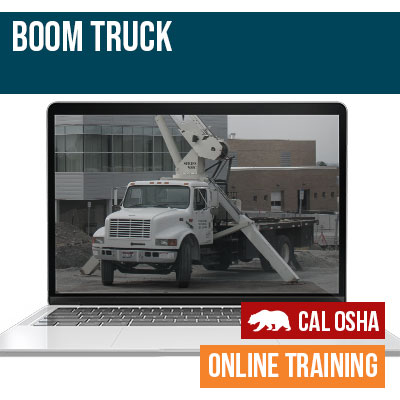 Boom Truck California Training