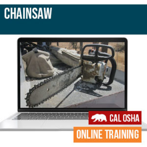 Chainsaw California Training