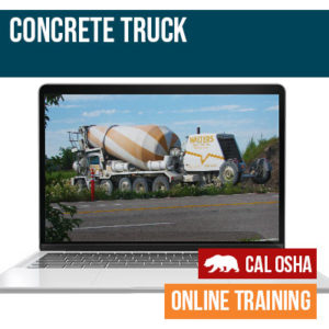 Concrete Truck CAL Online Training
