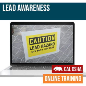 Lead Awareness Online California Training